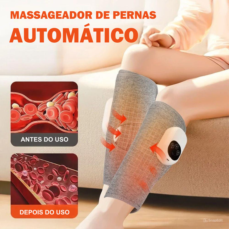 Massageador Automático de Pernas com compressão de ar